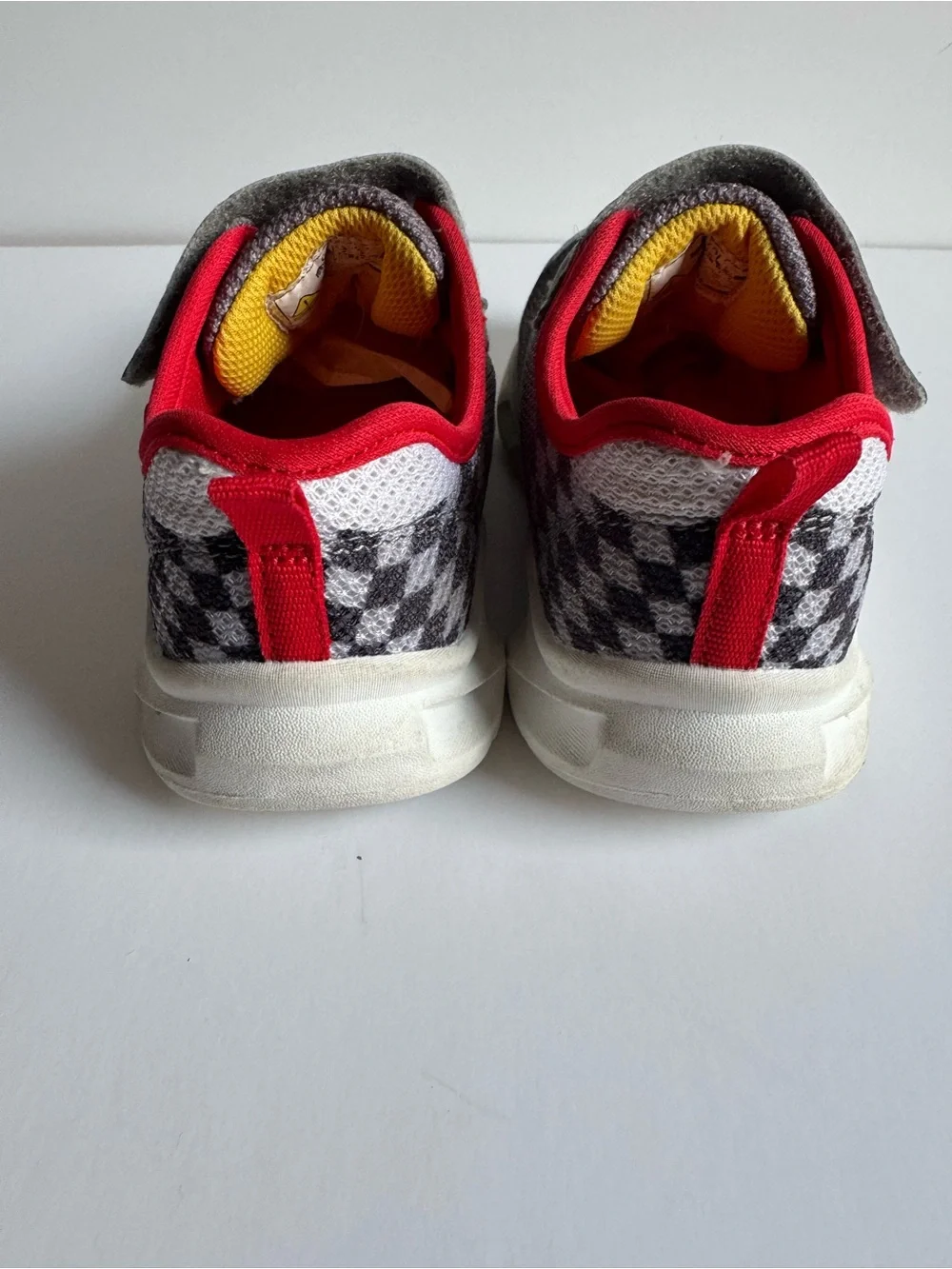 Carter's Gray & Red Race Car Slip-On and Light-up Sneakers